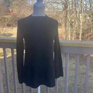 COS Merino wool flared sweater with slightly flared sleeves